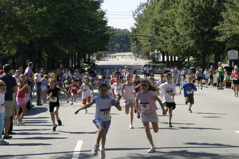 Kids Dash at the 2006 Second Empire 5K Classic